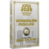 CBA Yayınları 2026 KPSS Lise Ortaöğretim Ön Lisans Vatandaşlık Vatandaşlığın Pusulası Konu Anlatımı