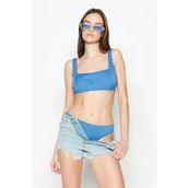 C&City 3227 Turkuaz Straplez Bikini Takımı
