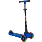 Çekirdek Zeka Winky Mavi Işıklı Teker Katlanabilir Scooter