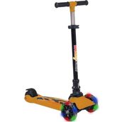 Çekirdek Zeka Winky Turuncu Işıklı Teker Katlanabilir Scooter