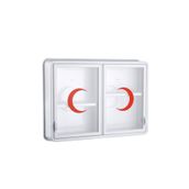 Çelik Ayna CLK156 2 Kapaklı Ecza Dolabı