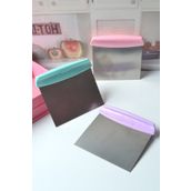 Çelik Paslanmaz Metal Hamur Kesici Spatula