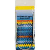 Çelik Telli Misinalı Şiş 100 cm 4,5 mm Örgü Şişi