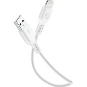 Cellularline Lightning 0.6 m Beyaz Data Kablosu