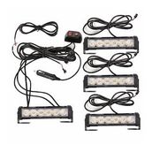 CemOto Lapa196 Powerledli 4lü Sarı Beyaz 12 24 V Çakar Lamba
