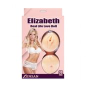 Censan Elizabeth Gerçekçi Sarışın Şişme Bebek