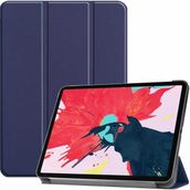 Ceponya Apple iPad Air 10.9 2022 (5.nesil) Smart Cover Standlı 1-1 Tablet Kılıf - Lacivert