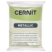 Cernit 051 Metallic Green Gold 56 gr Polimer Kil