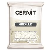 Cernit 5784055 Metallic Pearl White 56 GR Fırınlanır Hamur