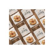 ÇET PACK 50 ADET HAPPY WONDERFUL DAY BASKILI ŞEKER KURABİYE POŞETİ BABY SHOWER HEDİYE JELATİNİ BİJUTERİ 10X7