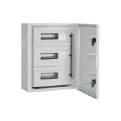 Çetinkaya ÇP5103 30X40X16.5 2X12 Abs Perdeli Opak Kapaklı Otomat Pano
