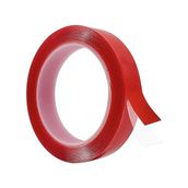 CetKing Çift Taraflı Bant Şeffaf Silikonlu Su Geçirmez Akrilik Montaj Bandı (5 mt x 10 Mm)