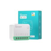 CetKing MINIR4M Matter Akıllı Anahtar, 2 Yönlü Akıllı Anahtar, Wifi Duvar Anahtarı, Madde Protokolü Desteği, Ses Kontrolü, Alexa/google Home/ev Asistanı ile Uyumlu, 2400 W/10 A