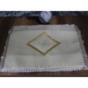 Çeyiz Diyarı KDK Asel Dertsiz 70x70 cm Cappucino Çamaşır Makinası Örtüsü
