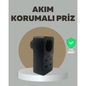 Ceylan Adam Mey Ithalat® Akıllı Akım Dengelemeli Priz 2500W 4 USB Type C Çıkışlı - Çok Renkli