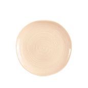 Chakra Lunnia Or Porselen 27.8 cm Pembe Servis Tabağı