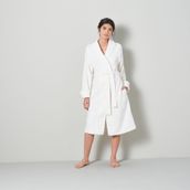 Chakra Solid Ekru Unisex Bornoz