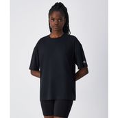 Champion 117865-KK001 Icons SS Tee Siyah Kadın T-Shirt