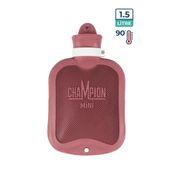 Champion Mini Kauçuk Termofor Pembe 1.5 lt Sıcak Su Torbası