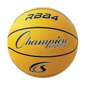 Champion Sports Kauçuk Orta Boy Basketbol Topu, 6 Numara, Sarı