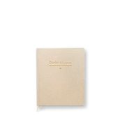 Chapters Keten Linen Bej Bebek Anı Defteri