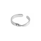 Chavin EU83BY 3 mm Çelik Ayarlanabilir Gri Kadın Yüzük
