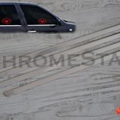 Chevrolet Aveo SD Tk 2006-2011 Krom Cam Çıtası