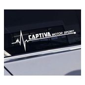 Chevrolet Captiva Yan Cam Sticker Oto Kapı Aksesuar 20cmx7cm