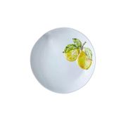 Chiara Alessi Capri Beyaz Melamin 23 cm Kahvaltı Tabağı