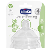 Chicco Natural Feeling Akış Ayarlı 4 Ay+ Biberon Emziği