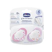 Chicco Physio Pembe Silikon 4m+ 2'li Emzik