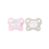 Chicco PhysioForma Dual Soft Pembe 2-6 Ay 2'li Silikon Emzik