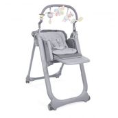 Chicco Polly Magıc Relax 4 Wheels Graphıte Mama Sandalyesi