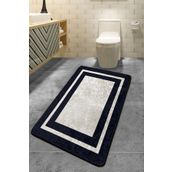Chilai Home Black Frame 70x120 cm Banyo Halısı