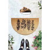 Chilai Home Coco Diesen 45X75 cm Doğal Koko Kıl Paspas,hindistan Naturel Kapı Önü Paspası - Çok Renkli - 76 x 75 cm