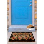 Chilai Home Coco Vintage White Doğal Koko Paspas,kıl Kapı Önü Paspası - 40 x 60 cm - Renkli