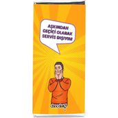 Chocolato 100 gr Aşkından Servis Dışıyım Bitter Tablet Çikolata