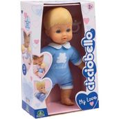Cicciobello CCBA6000 24 cm Mavi Tulumlu Yumuş Oyuncak Bebek