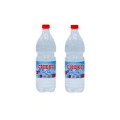 Çiçekçi Oto Pet Kilitli Kapaklı 2x1 lt Saf Su Ütü Akü ve Radyatör Suyu