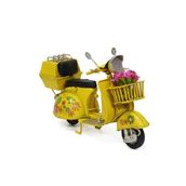 Çiçekli Model Scooter Sarı