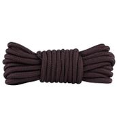 Çift Katmanlı, Sağlam, Dayanıklı, Fitilli, Yuvarlak Bot Bağcığı, Ayakkabı Bağcığı, 1 Çift (Siyah, 120 cm)