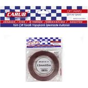 ÇİFT TARAFLI BANT 12 MM X 5 MT ŞEFFAF (SİLİKONLU)