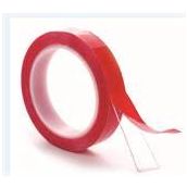 CIFT TARAFLI BANT 2,5CM 5 METRE SEFFAF SILIKON - MTJ 8124