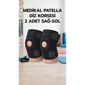 Çift Taraflı Patella Destekli Menisküs Ağrısı İçin Spor Dizlik