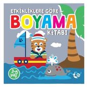 Çikolata Yayınevi Etkinliklere Göre Gri Boyama Kitabı