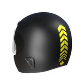 Çınar Extreme 2 Adet 5x16 cm Araba Ayna Floresan Sarı Kask Sticker