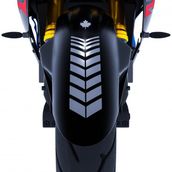Çınar Extreme 2 Adet Sport Motosiklet Çamurluk Taş Grisi Kask Sticker
