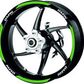Çınar Extreme Double Stripe Floresan Yeşil Jant Şeridi Sticker