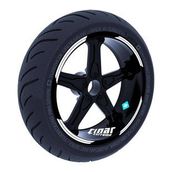 Çınar Extreme Double Stripe Tasarımlı Süt Beyaz Jant Şeridi Sticker