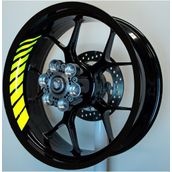 Çınar Extreme Floresan Sarı Gp Racing İç Jant Şeridi Sticker
